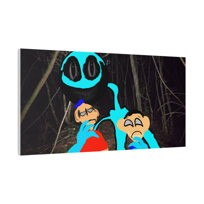 Glimbo Kills Two Children - Matte Canvas, Stretched, 1.25"