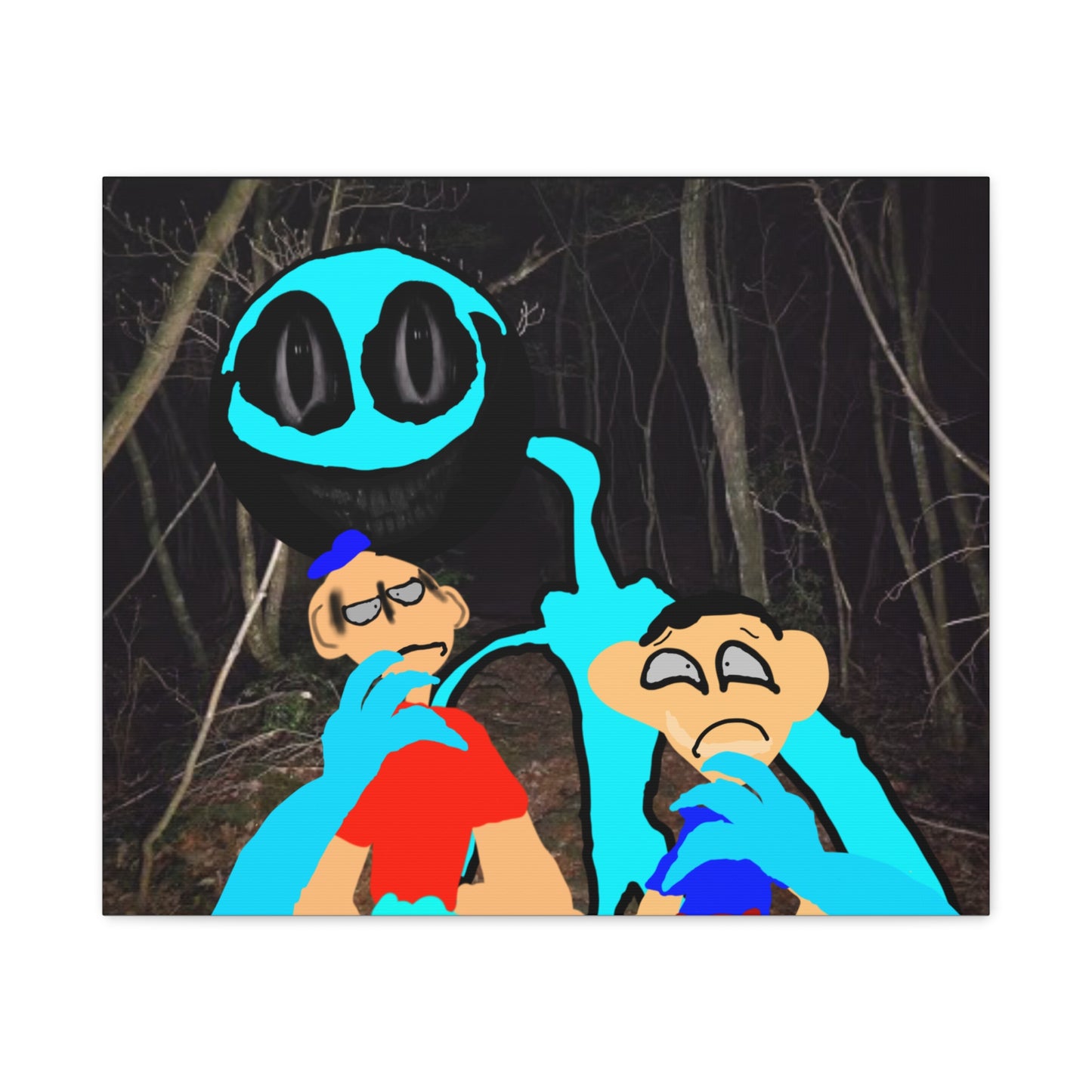 Glimbo Kills Two Children - Matte Canvas, Stretched, 1.25"