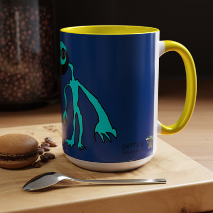 Glimbo Coffee Mug - Unique Mug for Coffee Lovers, Fun Office Decor, Cartoon Mug, Birthday Gift