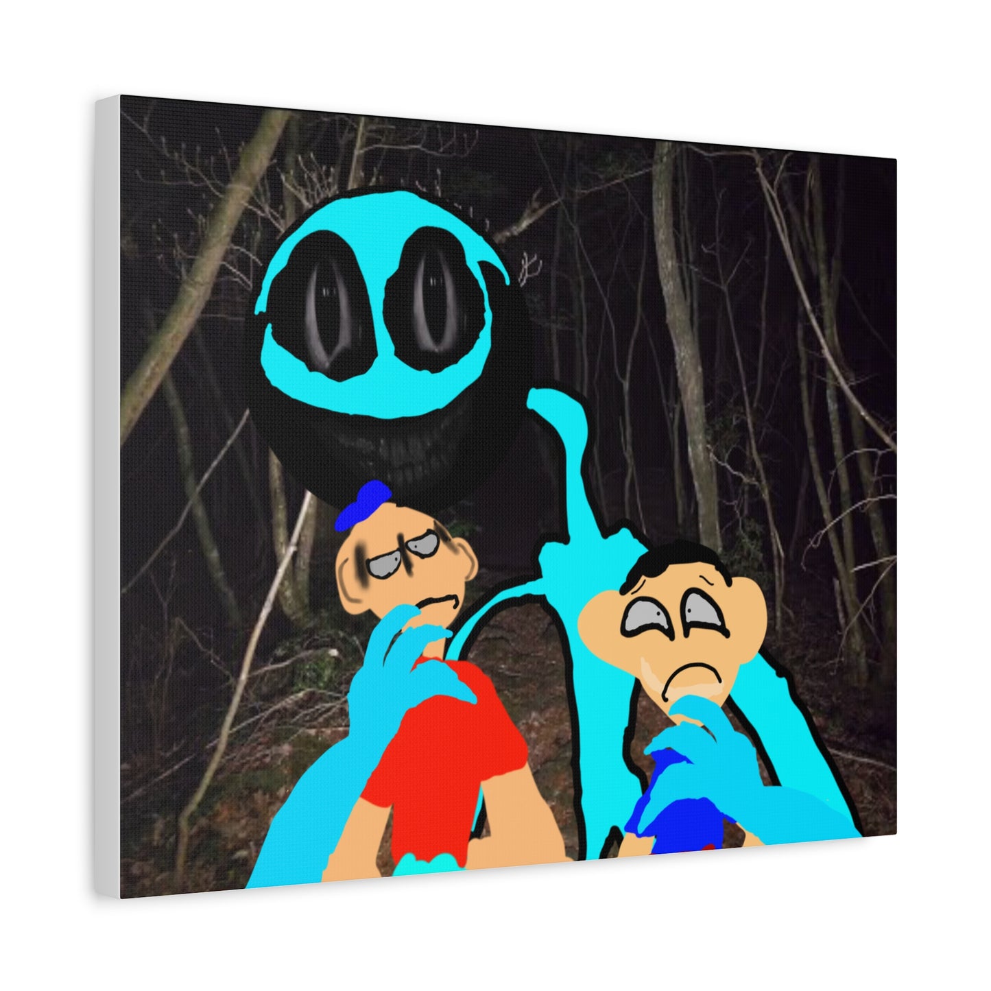 Glimbo Kills Two Children - Matte Canvas, Stretched, 1.25"