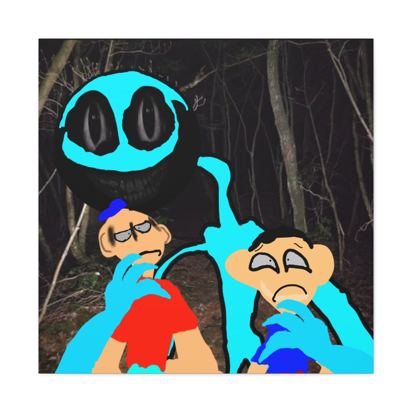 Glimbo Kills Two Children - Matte Canvas, Stretched, 1.25"