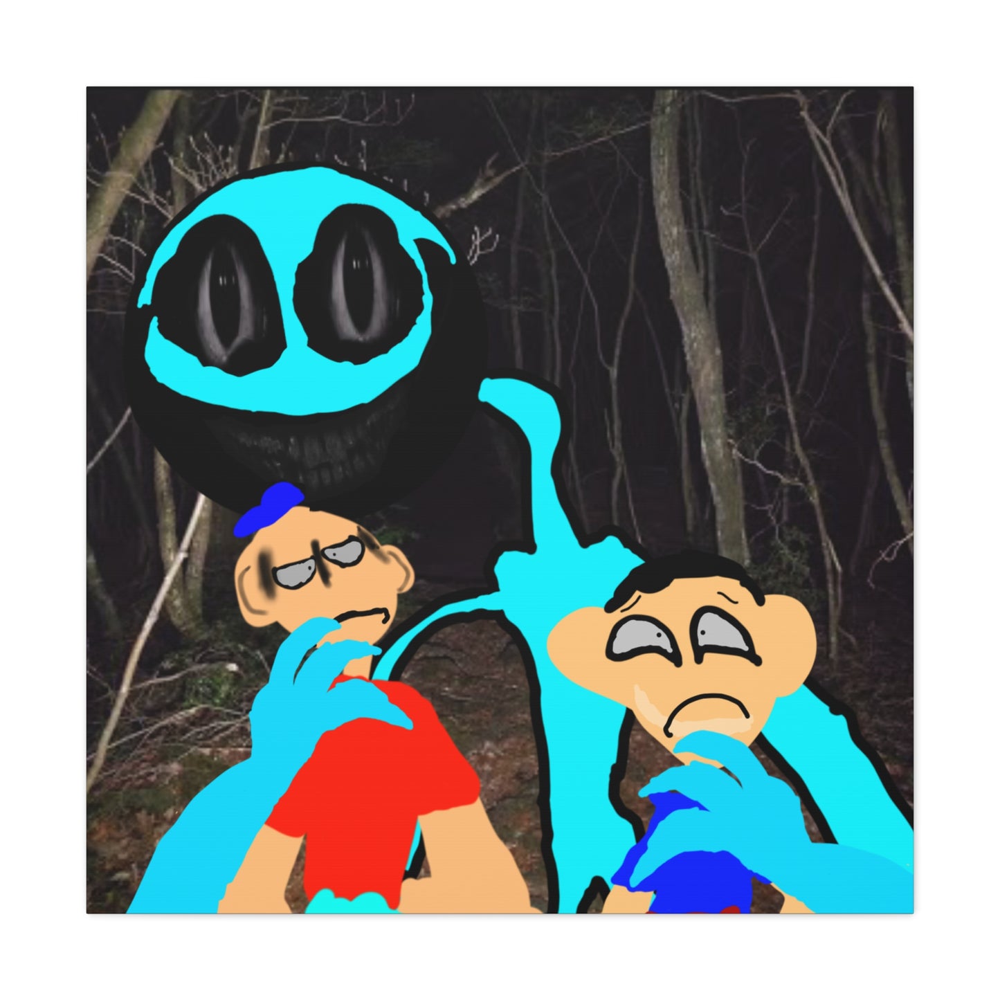 Glimbo Kills Two Children - Matte Canvas, Stretched, 1.25"