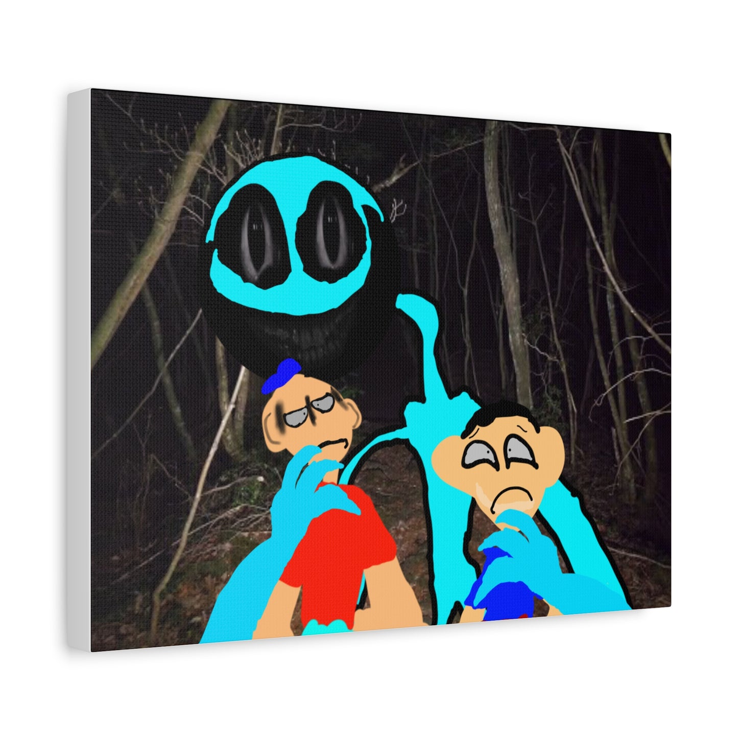 Glimbo Kills Two Children - Matte Canvas, Stretched, 1.25"