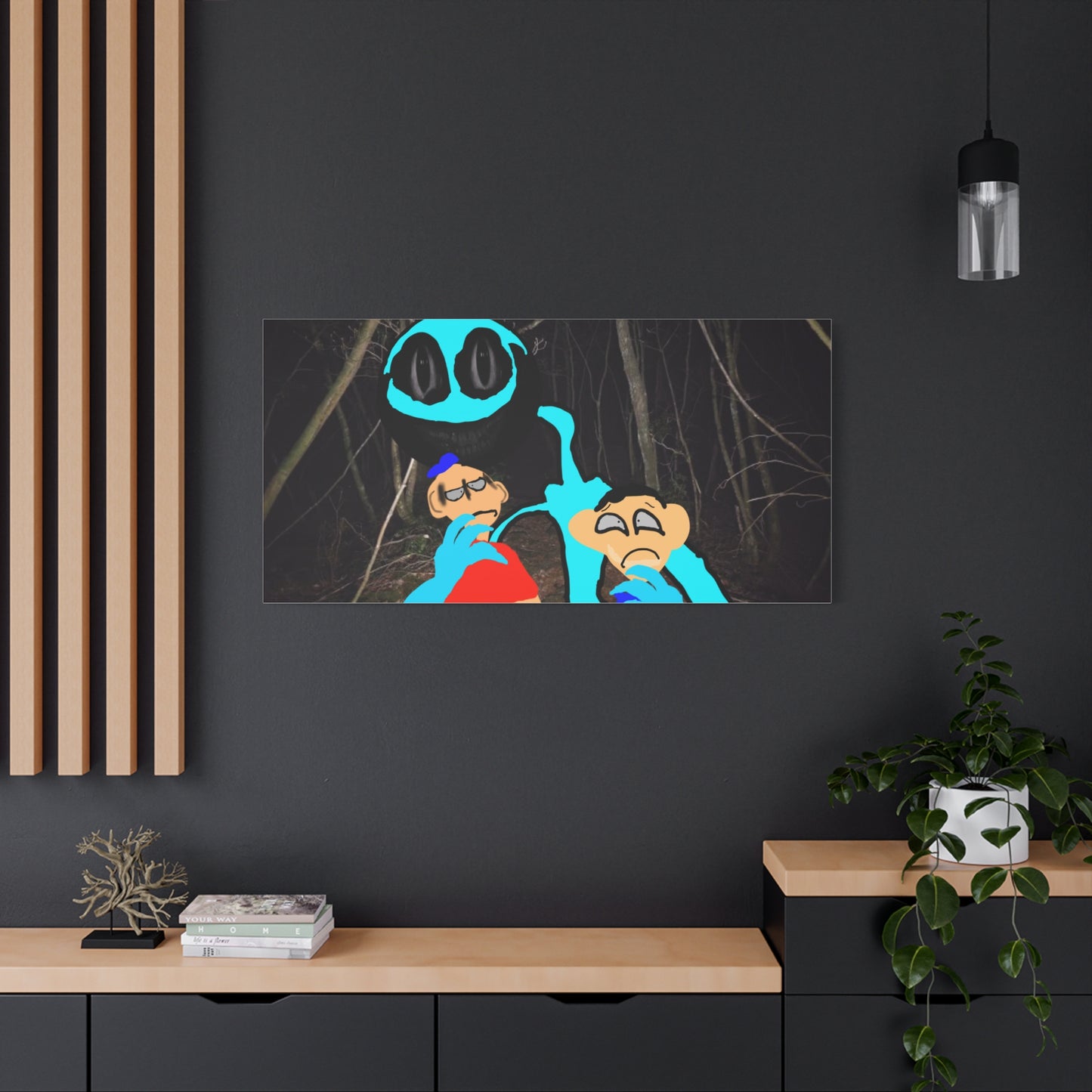 Glimbo Kills Two Children - Matte Canvas, Stretched, 1.25"