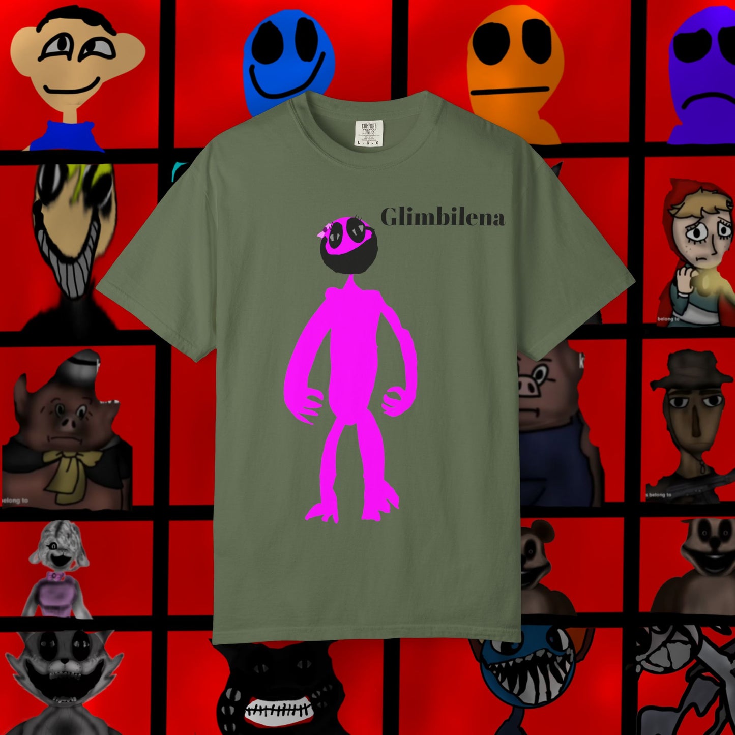 Glimbilena Unisex Garment-Dyed T-shirt