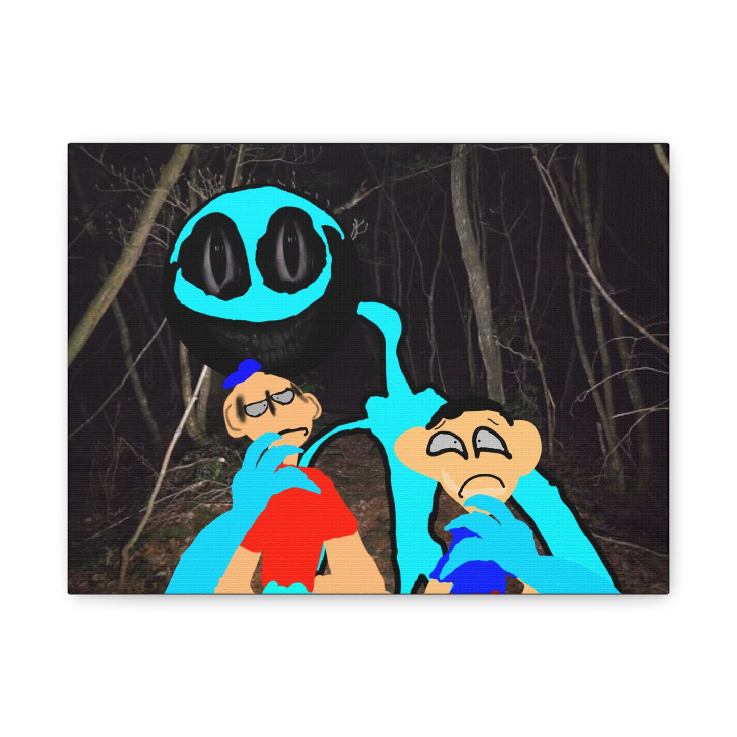 Glimbo Kills Two Children - Matte Canvas, Stretched, 1.25"