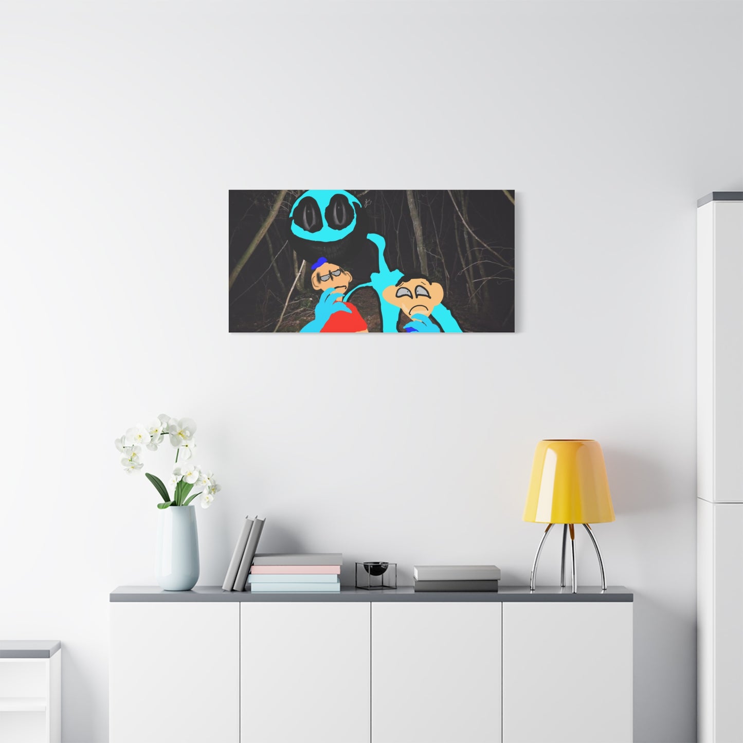 Glimbo Kills Two Children - Matte Canvas, Stretched, 1.25"