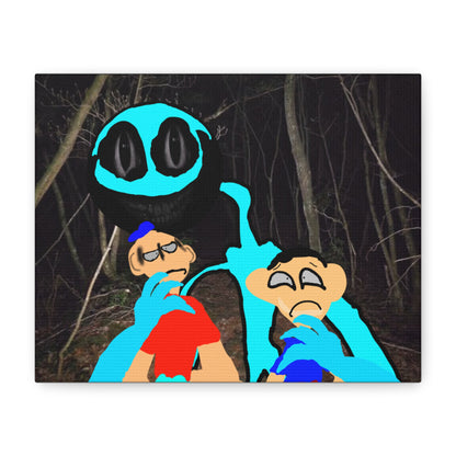 Glimbo Kills Two Children - Matte Canvas, Stretched, 1.25"