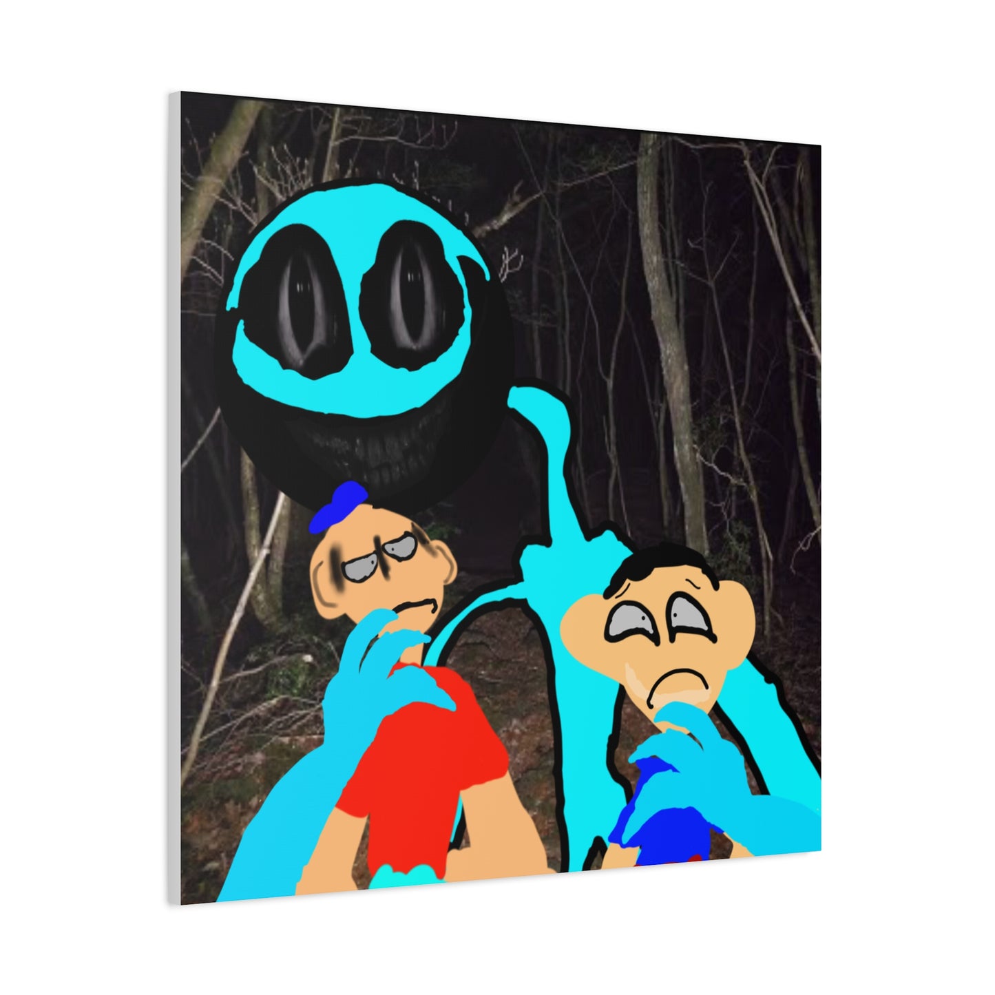 Glimbo Kills Two Children - Matte Canvas, Stretched, 1.25"