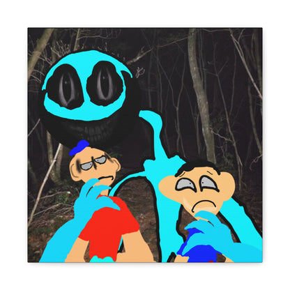 Glimbo Kills Two Children - Matte Canvas, Stretched, 1.25"