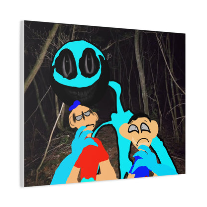 Glimbo Kills Two Children - Matte Canvas, Stretched, 1.25"