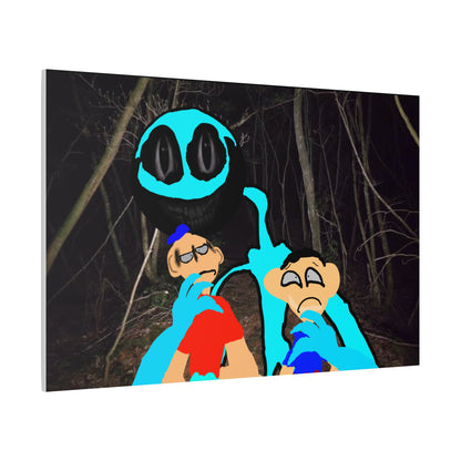 Glimbo Kills Two Children - Matte Canvas, Stretched, 1.25"