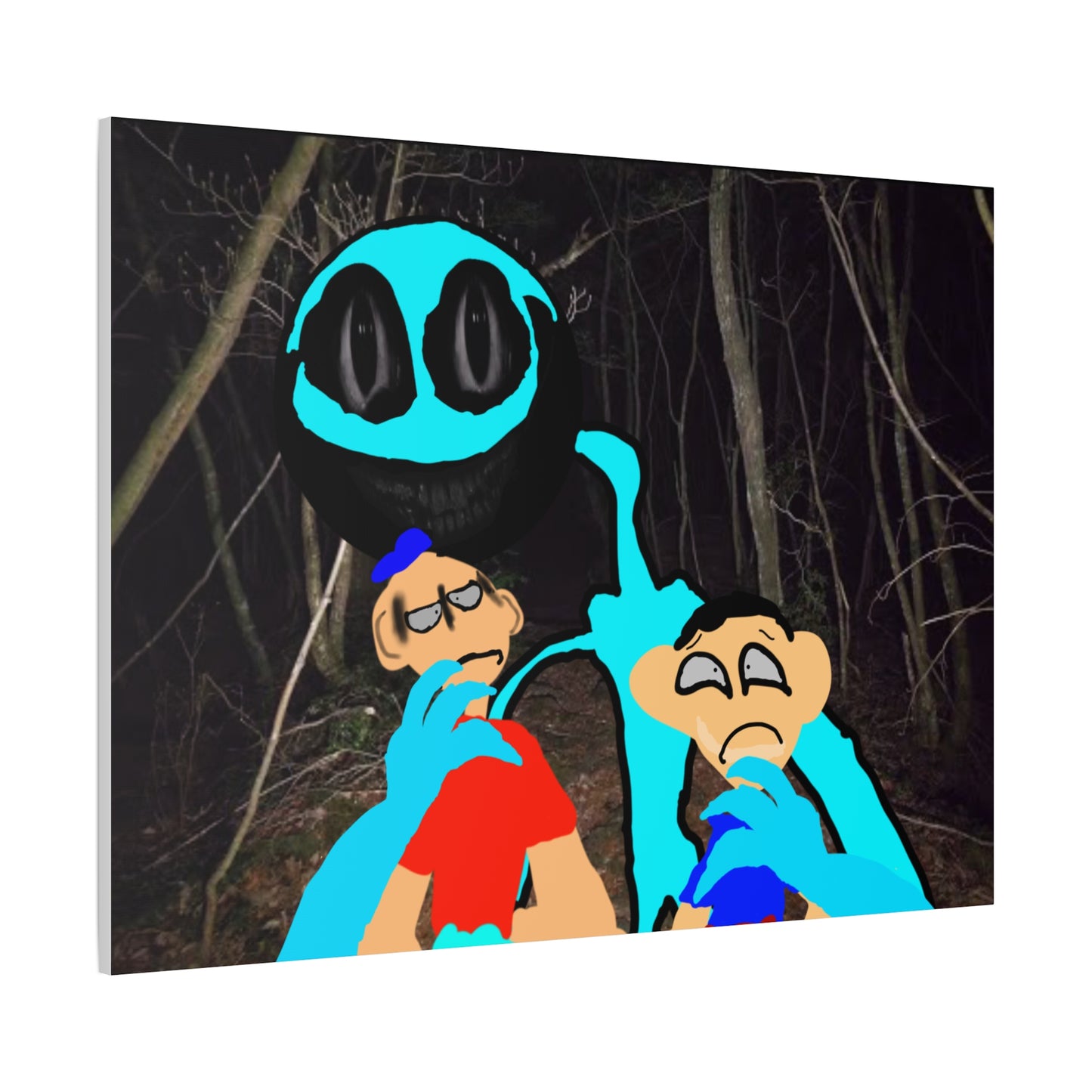 Glimbo Kills Two Children - Matte Canvas, Stretched, 1.25"