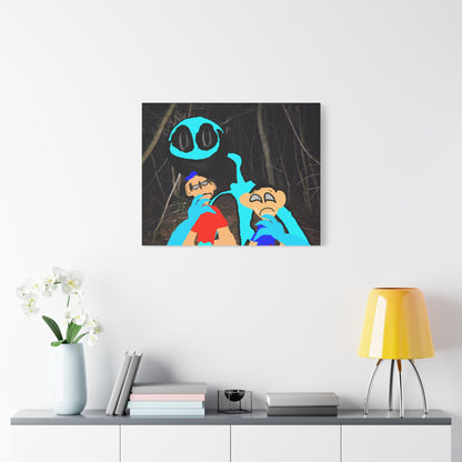 Glimbo Kills Two Children - Matte Canvas, Stretched, 1.25"