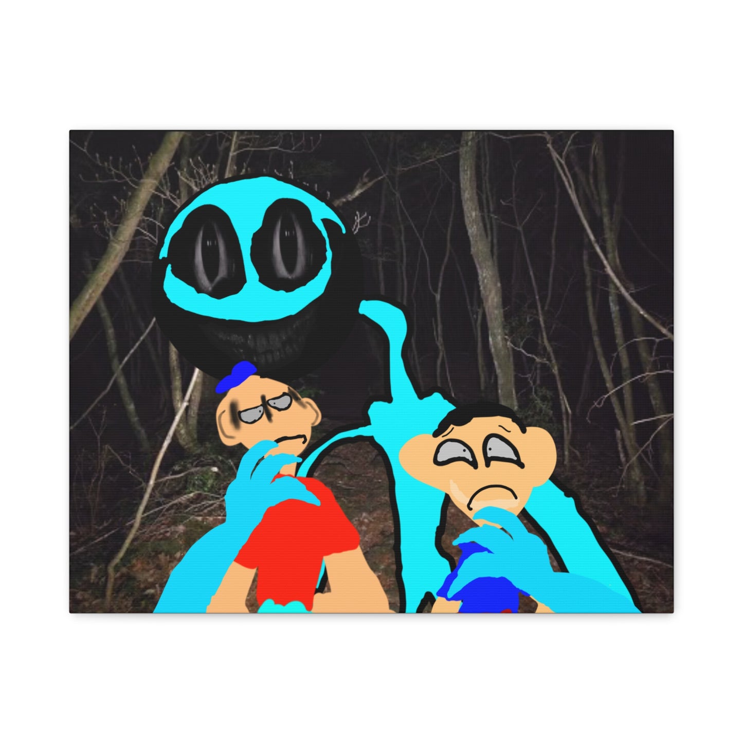 Glimbo Kills Two Children - Matte Canvas, Stretched, 1.25"