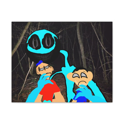 Glimbo Kills Two Children - Matte Canvas, Stretched, 1.25"