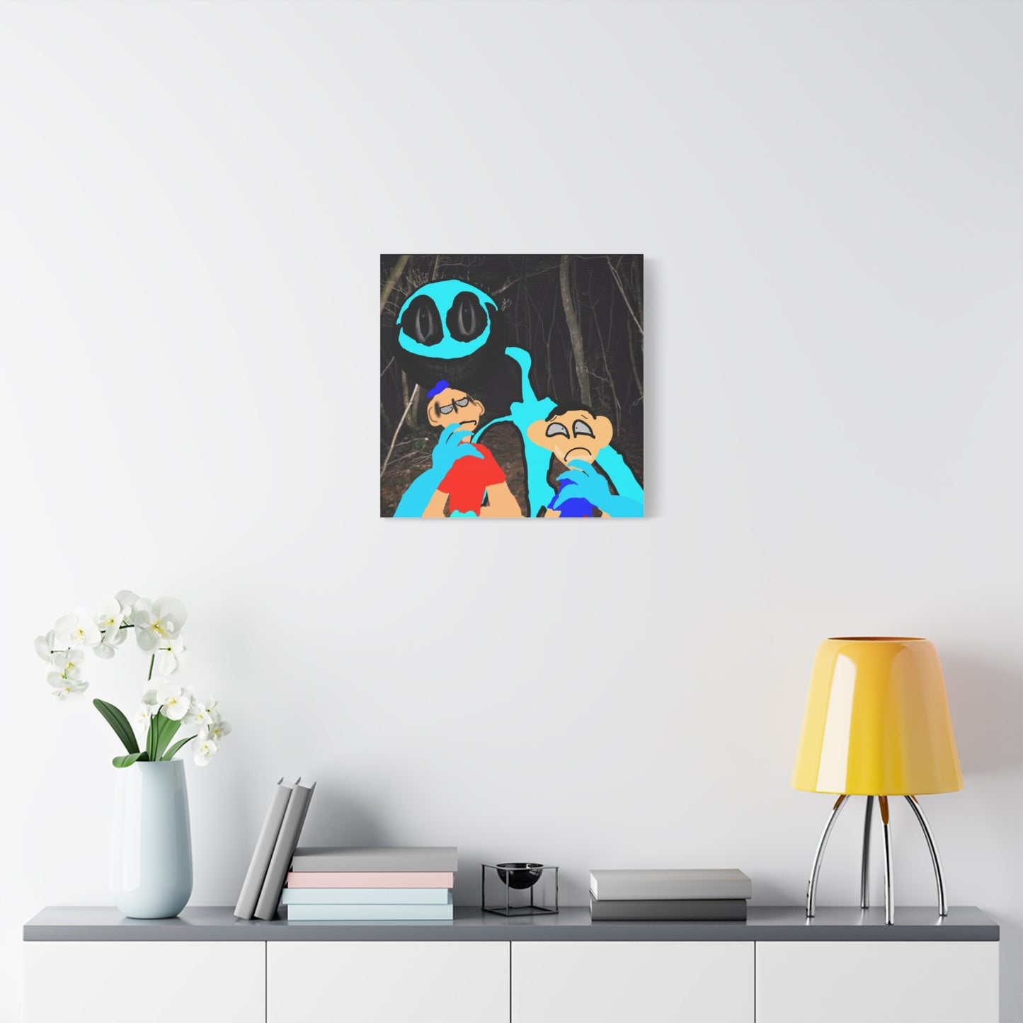 Glimbo Kills Two Children - Matte Canvas, Stretched, 1.25"