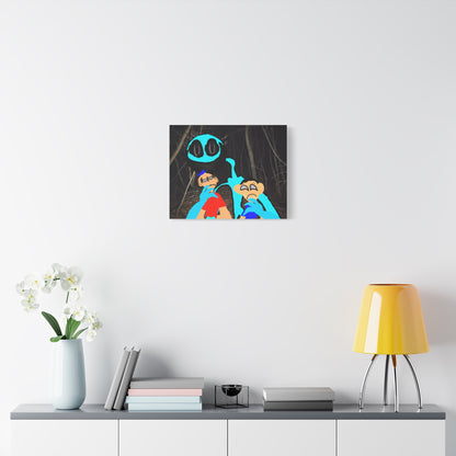 Glimbo Kills Two Children - Matte Canvas, Stretched, 1.25"