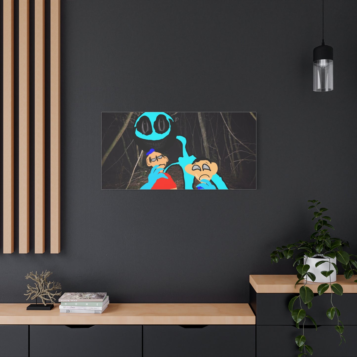 Glimbo Kills Two Children - Matte Canvas, Stretched, 1.25"