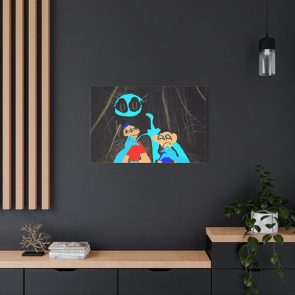 Glimbo Kills Two Children - Matte Canvas, Stretched, 1.25"