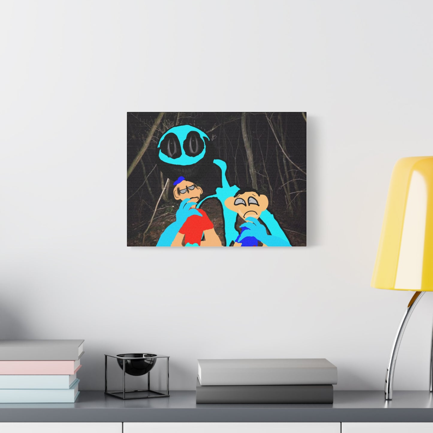 Glimbo Kills Two Children - Matte Canvas, Stretched, 1.25"