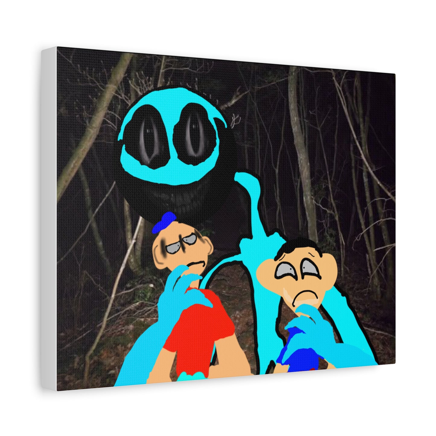 Glimbo Kills Two Children - Matte Canvas, Stretched, 1.25"
