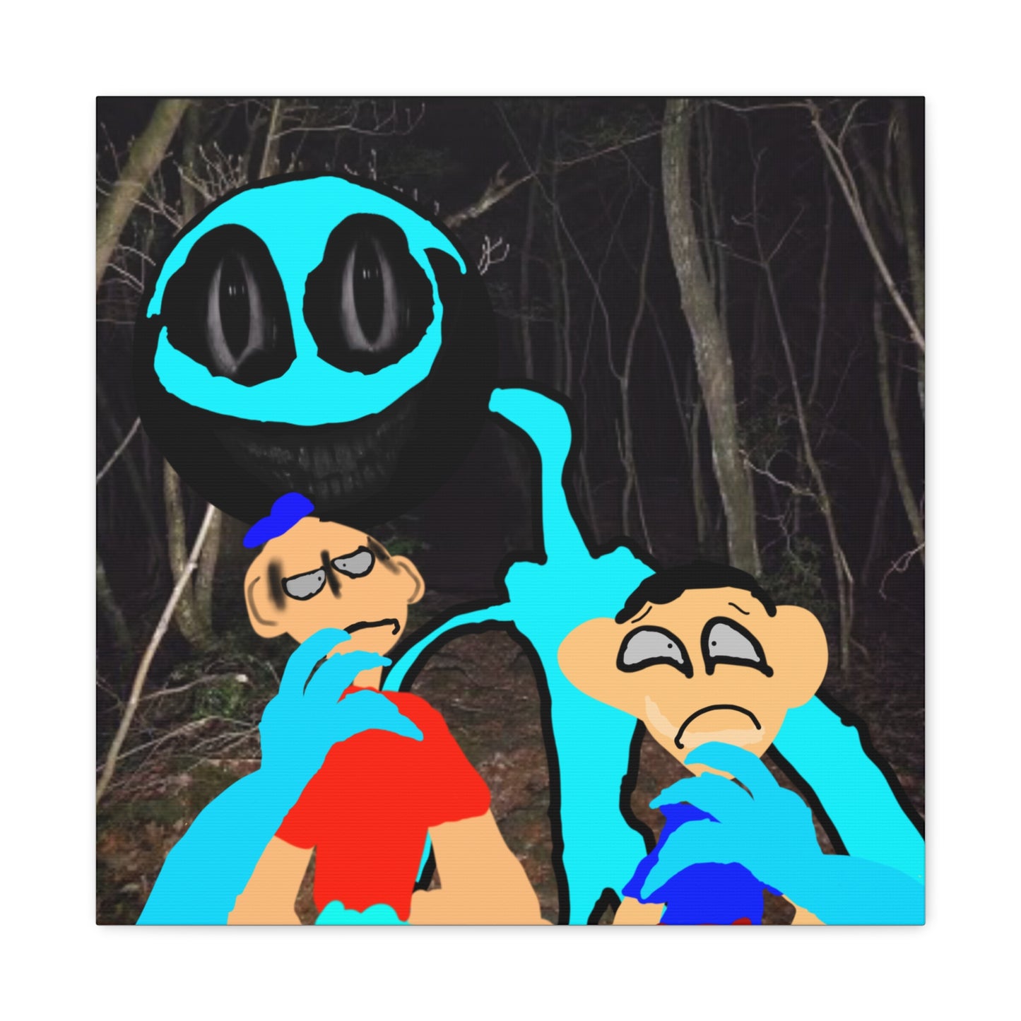 Glimbo Kills Two Children - Matte Canvas, Stretched, 1.25"