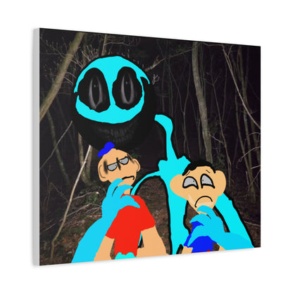 Glimbo Kills Two Children - Matte Canvas, Stretched, 1.25"