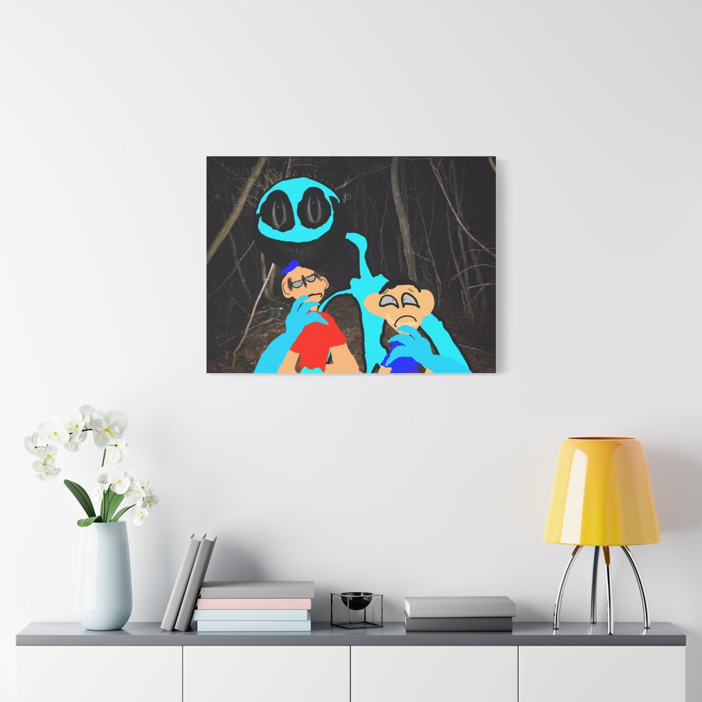 Glimbo Kills Two Children - Matte Canvas, Stretched, 1.25"