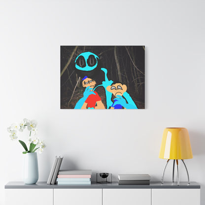 Glimbo Kills Two Children - Matte Canvas, Stretched, 1.25"