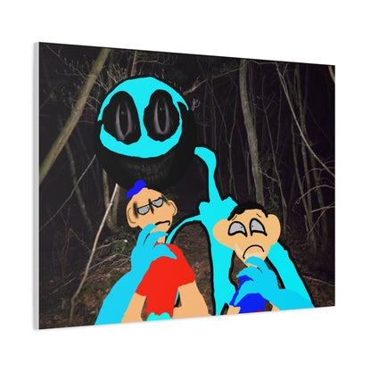 Glimbo Kills Two Children - Matte Canvas, Stretched, 1.25"