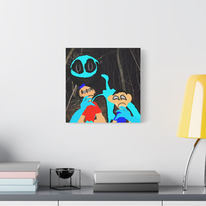Glimbo Kills Two Children - Matte Canvas, Stretched, 1.25"