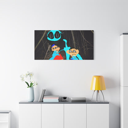 Glimbo Kills Two Children - Matte Canvas, Stretched, 1.25"