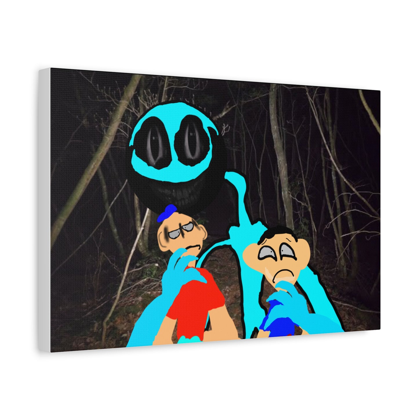 Glimbo Kills Two Children - Matte Canvas, Stretched, 1.25"