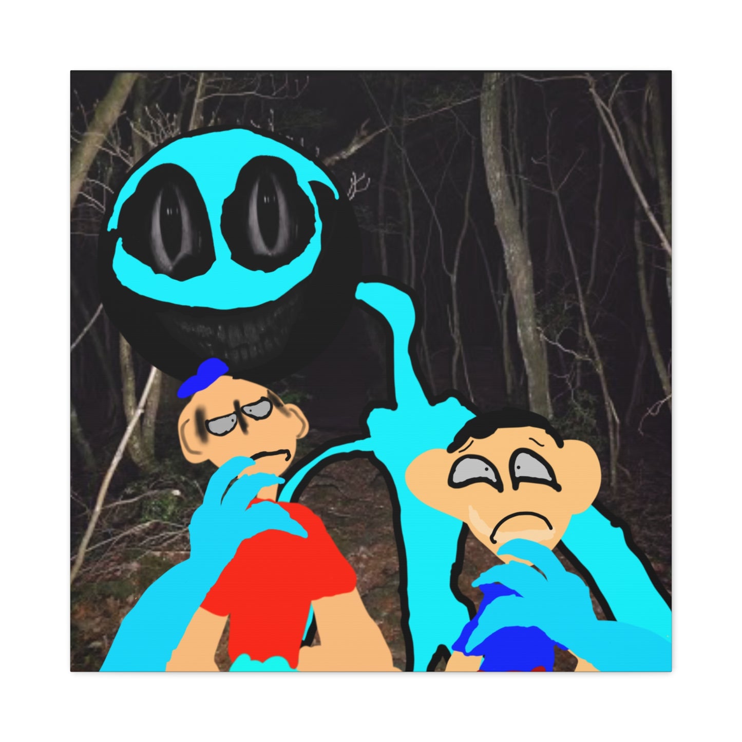 Glimbo Kills Two Children - Matte Canvas, Stretched, 1.25"