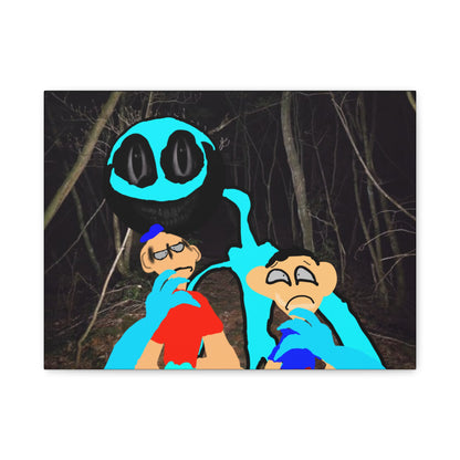 Glimbo Kills Two Children - Matte Canvas, Stretched, 1.25"