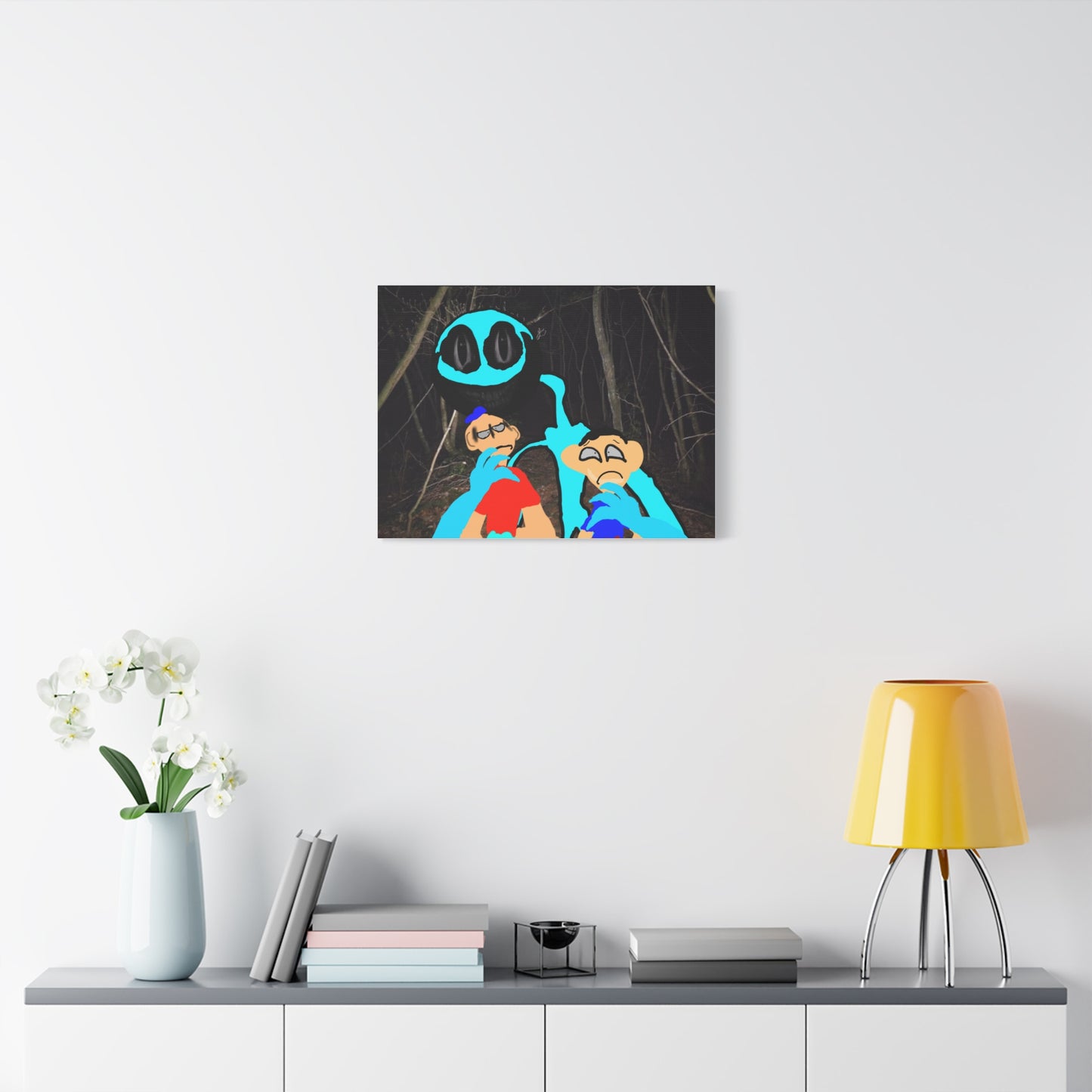 Glimbo Kills Two Children - Matte Canvas, Stretched, 1.25"