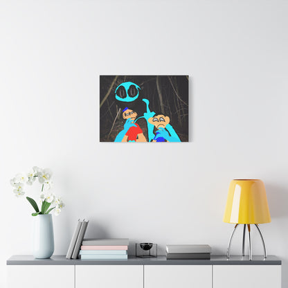Glimbo Kills Two Children - Matte Canvas, Stretched, 1.25"