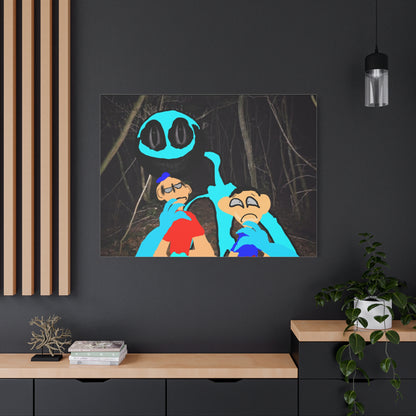 Glimbo Kills Two Children - Matte Canvas, Stretched, 1.25"