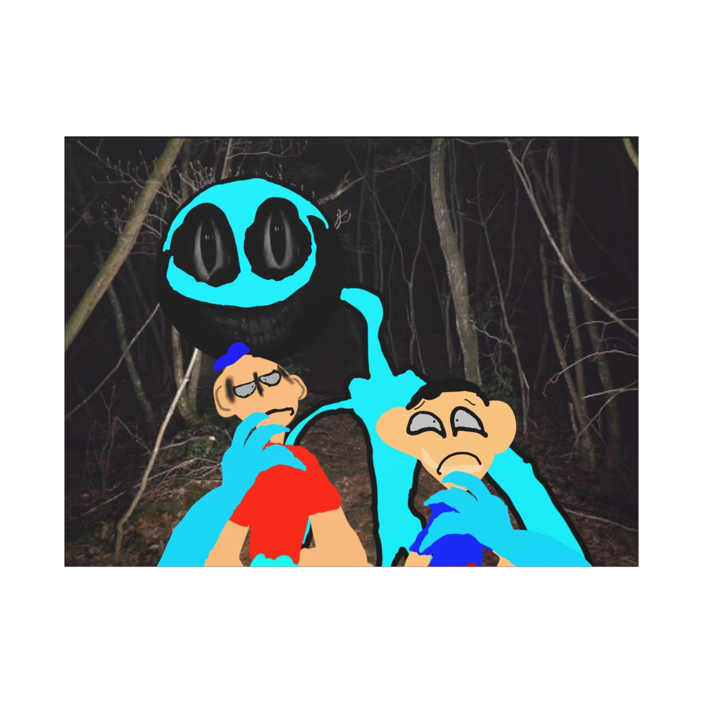 Glimbo Kills Two Children - Matte Canvas, Stretched, 1.25"