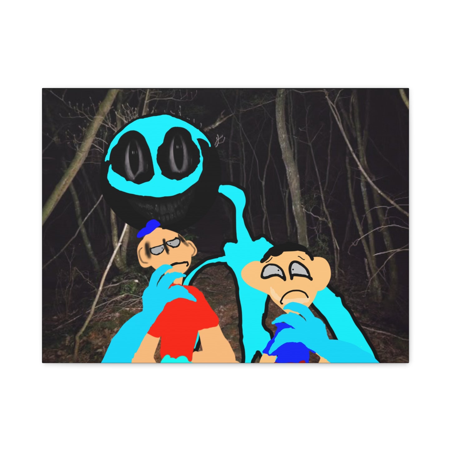 Glimbo Kills Two Children - Matte Canvas, Stretched, 1.25"