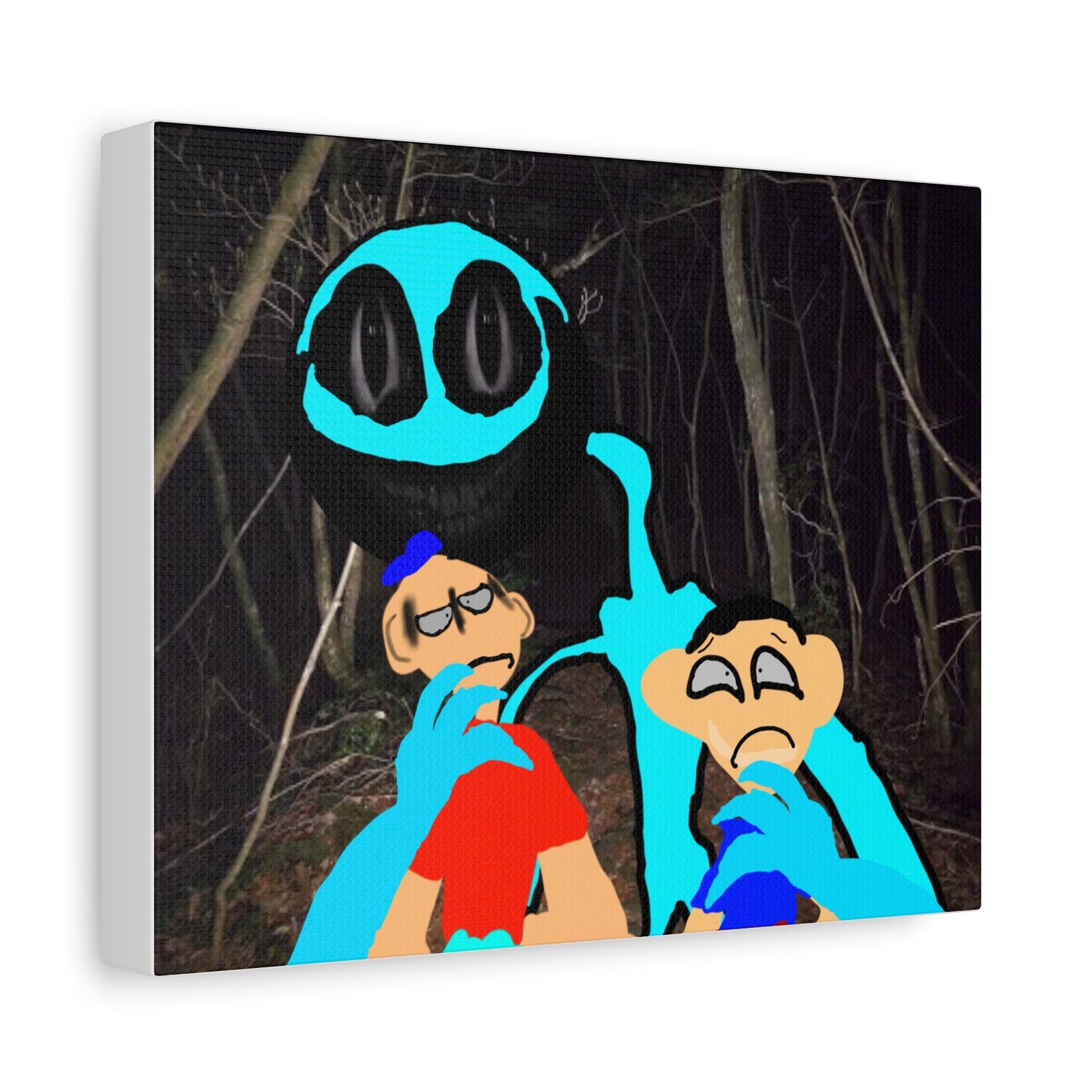 Glimbo Kills Two Children - Matte Canvas, Stretched, 1.25"