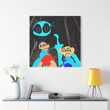 Glimbo Kills Two Children - Matte Canvas, Stretched, 1.25"