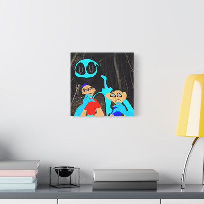 Glimbo Kills Two Children - Matte Canvas, Stretched, 1.25"