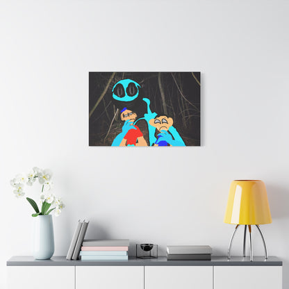 Glimbo Kills Two Children - Matte Canvas, Stretched, 1.25"
