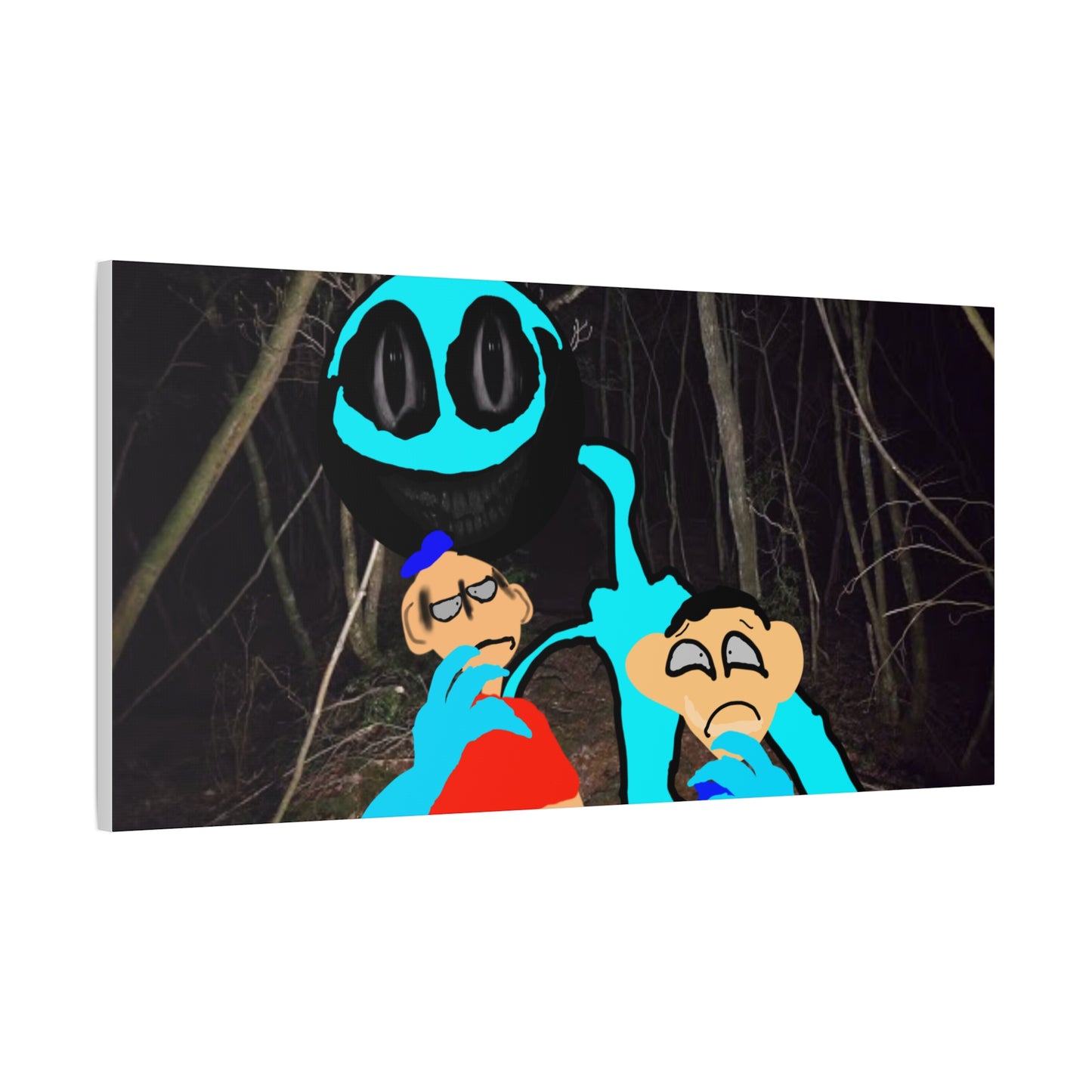 Glimbo Kills Two Children - Matte Canvas, Stretched, 1.25"