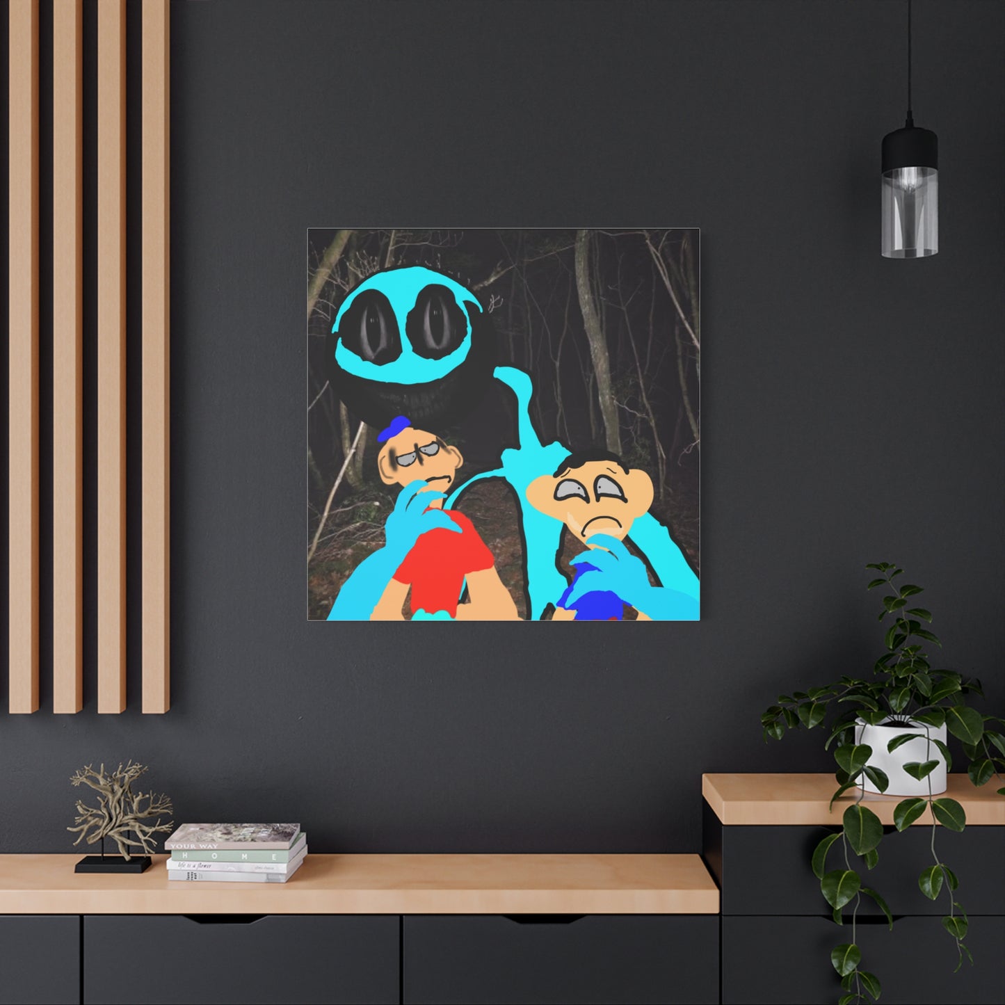 Glimbo Kills Two Children - Matte Canvas, Stretched, 1.25"