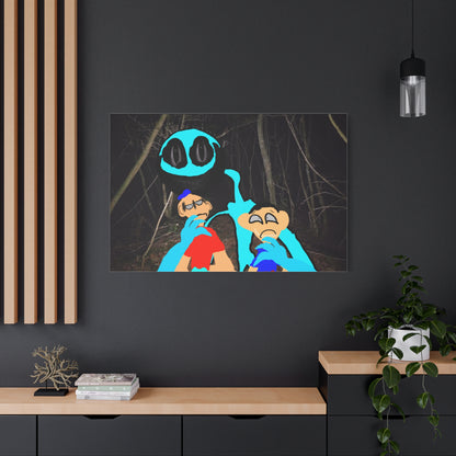 Glimbo Kills Two Children - Matte Canvas, Stretched, 1.25"