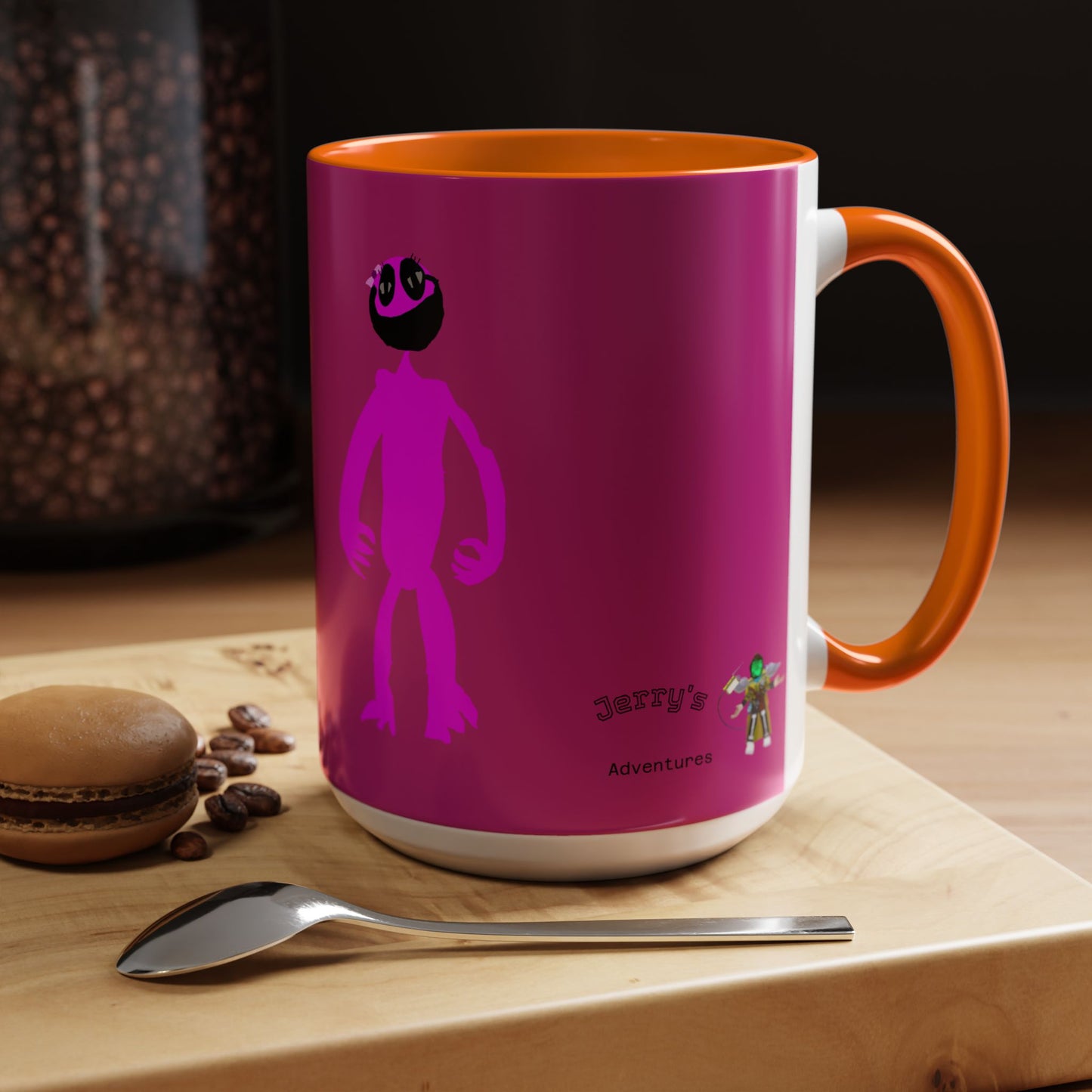 Glimbilena Coffee Mug - Unique Mug for Coffee Lovers, Fun Office Decor, Cartoon Mug, Birthday Gift