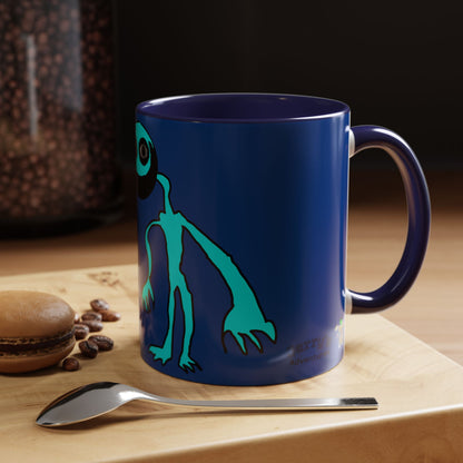 Glimbo Coffee Mug - Unique Mug for Coffee Lovers, Fun Office Decor, Cartoon Mug, Birthday Gift